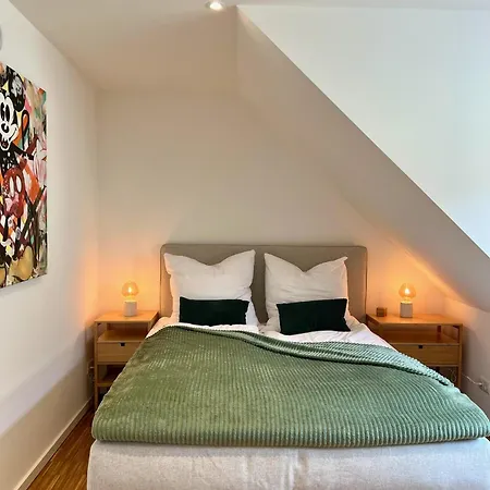 Neues Trendy Dachgeschossloft شقة